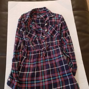 Girls shirt dress